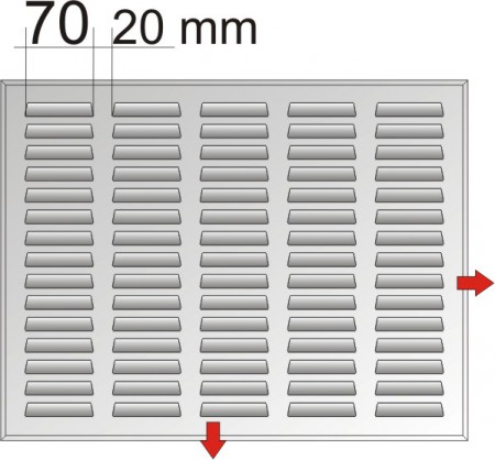CNC vysekávání mřížek libovolných rozměrů a materiálů